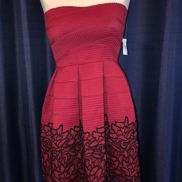 nordstrom strapless dress